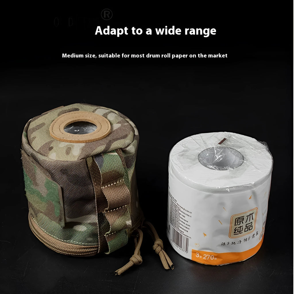 Outdoor nylon ditty bag in multiple colours for waist or backpack attachment during hiking.