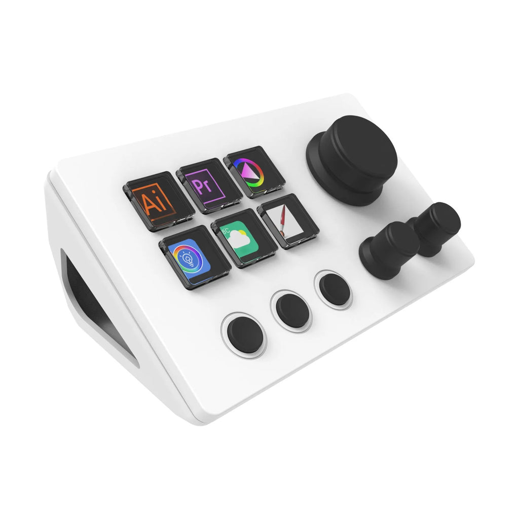 Compact white silicone USB keyboard with integrated trackpad and 2 metre cable