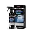 120ml ceramic coating spray protective agent bottle with anti-fading gloss formula.