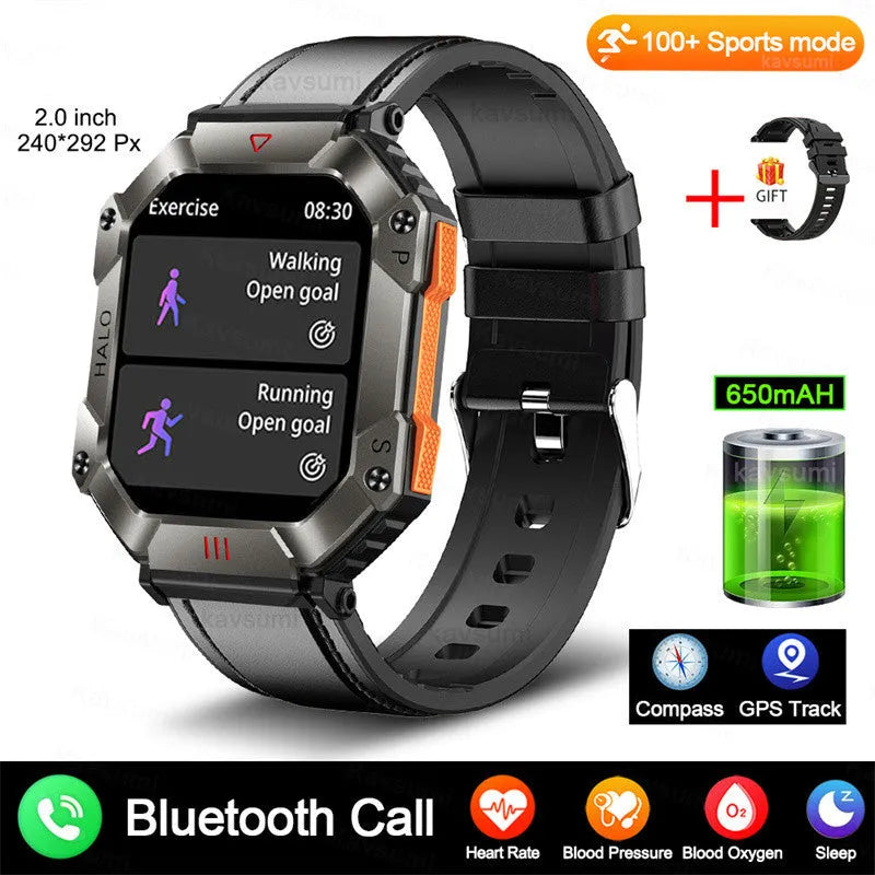 Android GPS fitness smart watch with titanium alloy case and multiple strap options on wrist