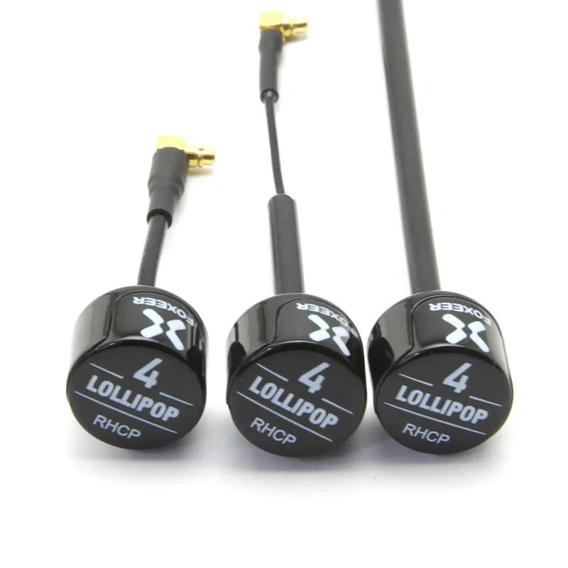 Four Generations Lollipop Antenna UFL 85mm black for FPV drone image transmission