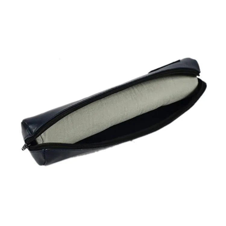 Polyester women's portable bracelet watch buggy bag dustproof storage pouch in black velvet