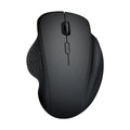 Black or grey wireless optical mouse with USB charging cable for laptop computers