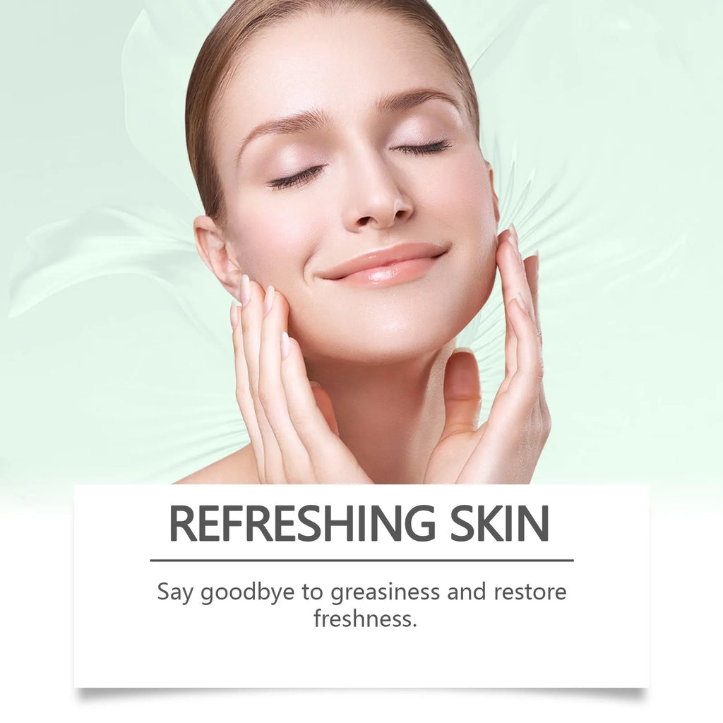 55g tube of pore cleaning mud mask with bentonite clay and moxa leaf extract for acne treatment