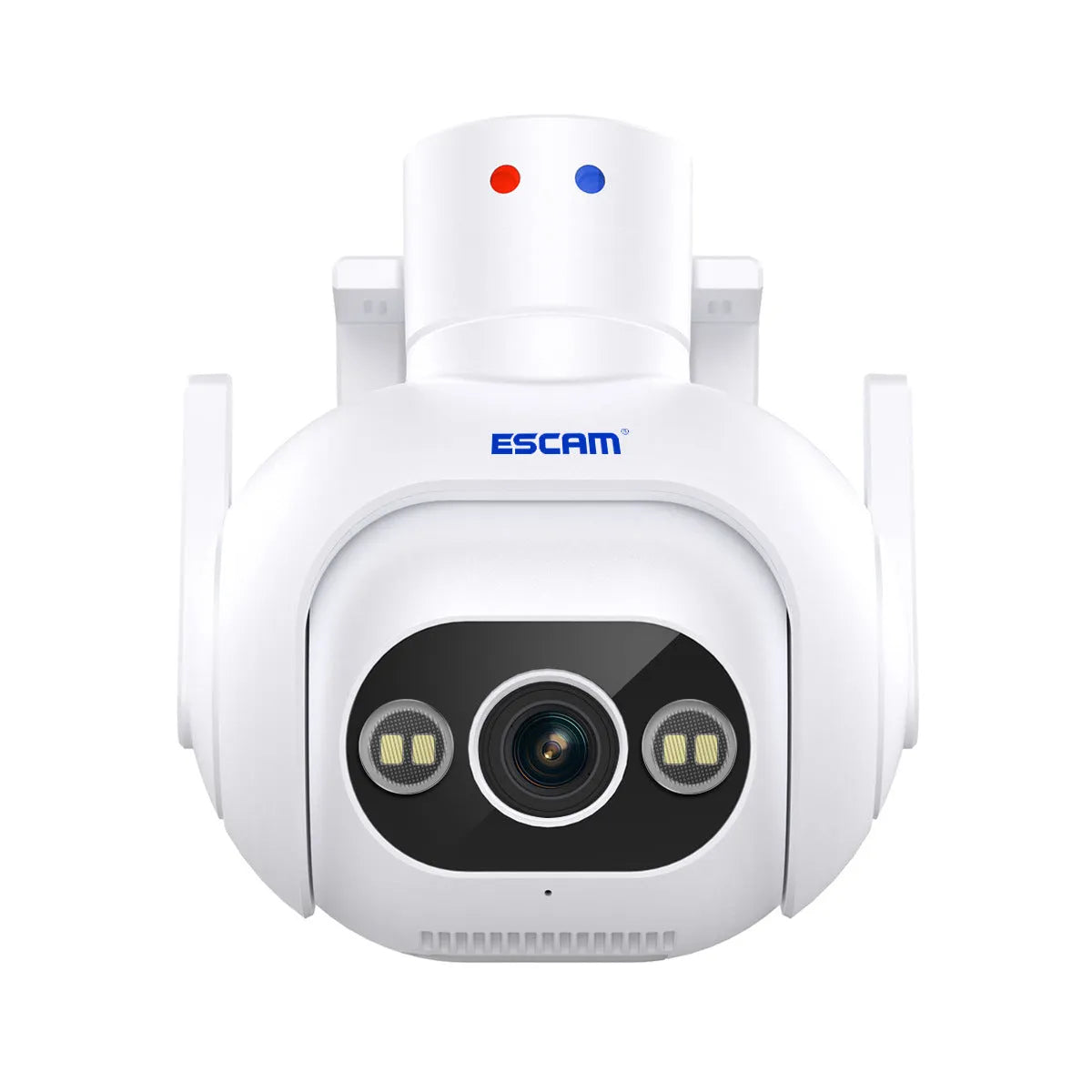 Smart colour night vision security camera with 4MP resolution and IP66 waterproof rating