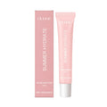 Pink tint shea butter lip balm stick with grape seed oil and vitamin E formula