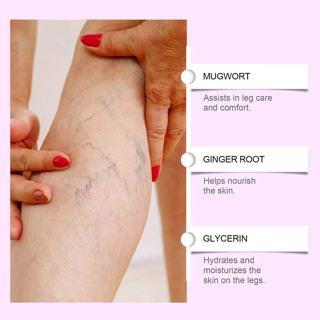Four micro needle leg care patches with botanical extracts in hydrogel formulation
