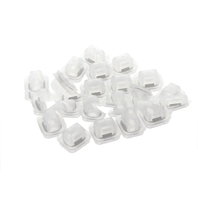 Transparent plastic interior panel fasteners for BMW 5 Series 7 Series E39 E38 vehicles