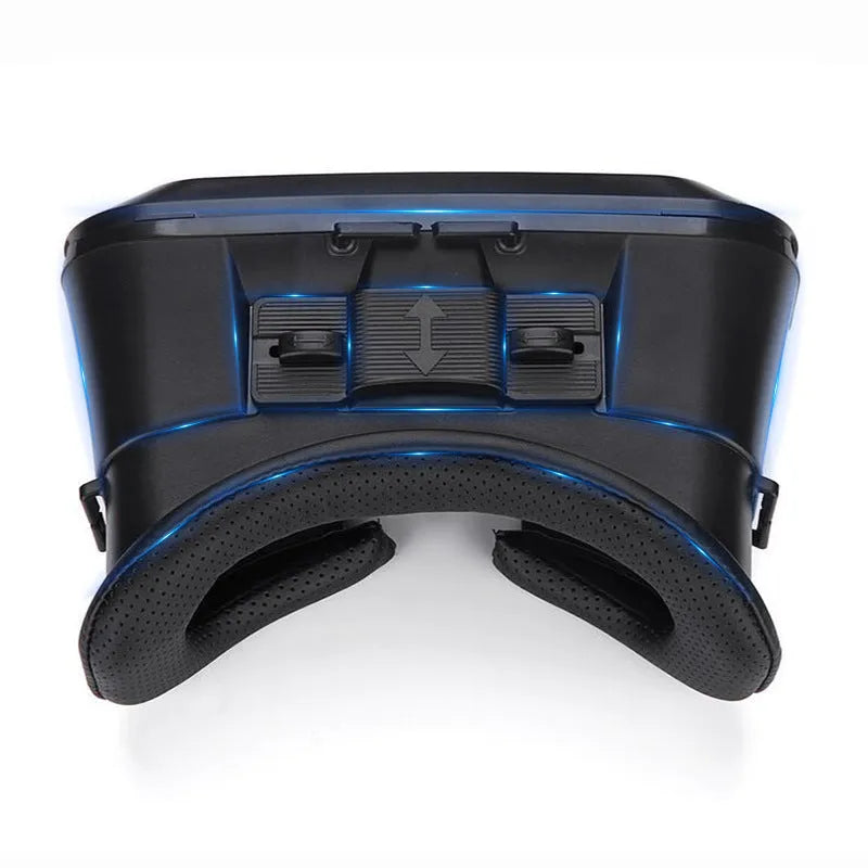 K2 Smart VR Glasses black resin head mounted virtual reality headset with card slot for smartphone