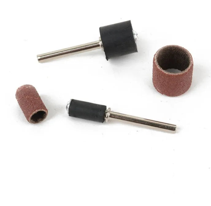 150-piece electric grinder accessory set with steel copper sand diamond wool materials