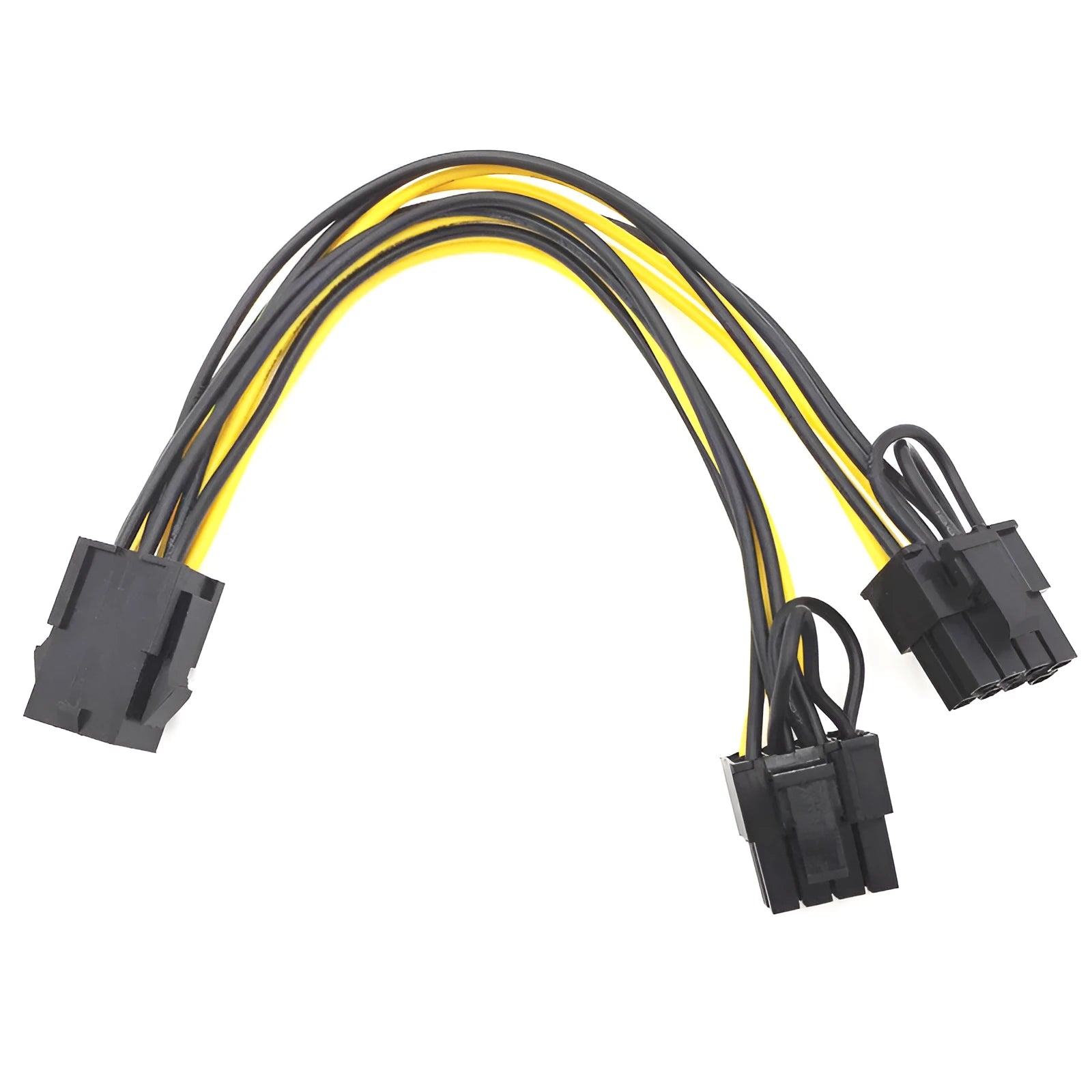 6pin to dual 8pin graphics card power supply line patch cord oxygen-free copper