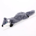 Pet dog plush anti-biting molars tooth cleaning animal modelling toy in dark brown colour