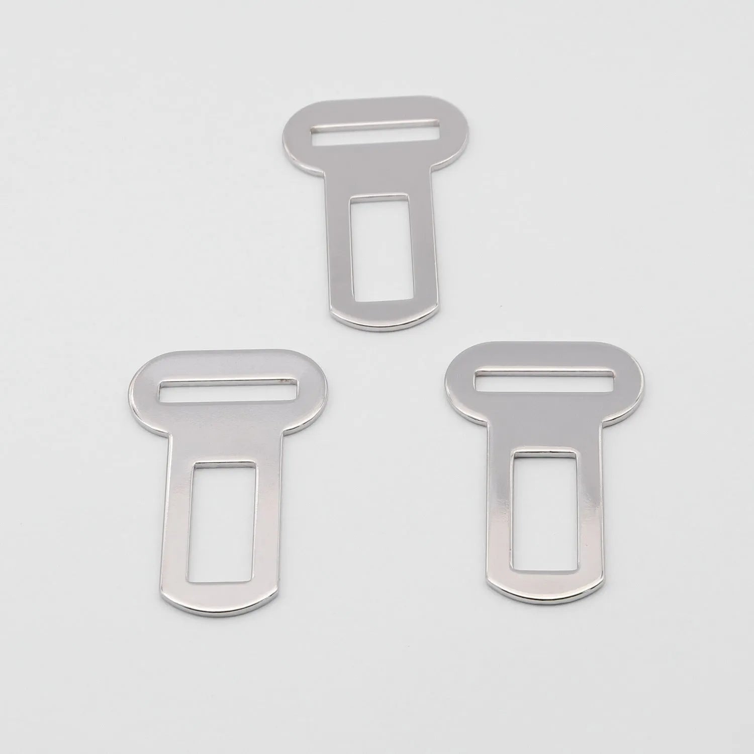 26mm silvery metal pet car safety buckle for vehicle travel restraint systems