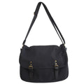 Men's retro PU crossbody bag in brown for casual travel