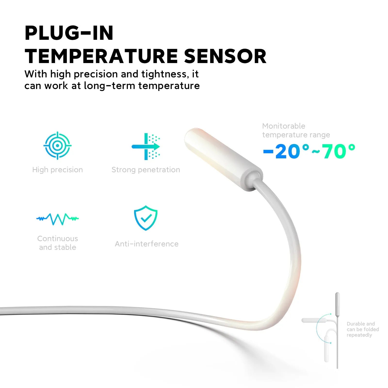 White EU standard smart socket with single outlet for voice and app remote control