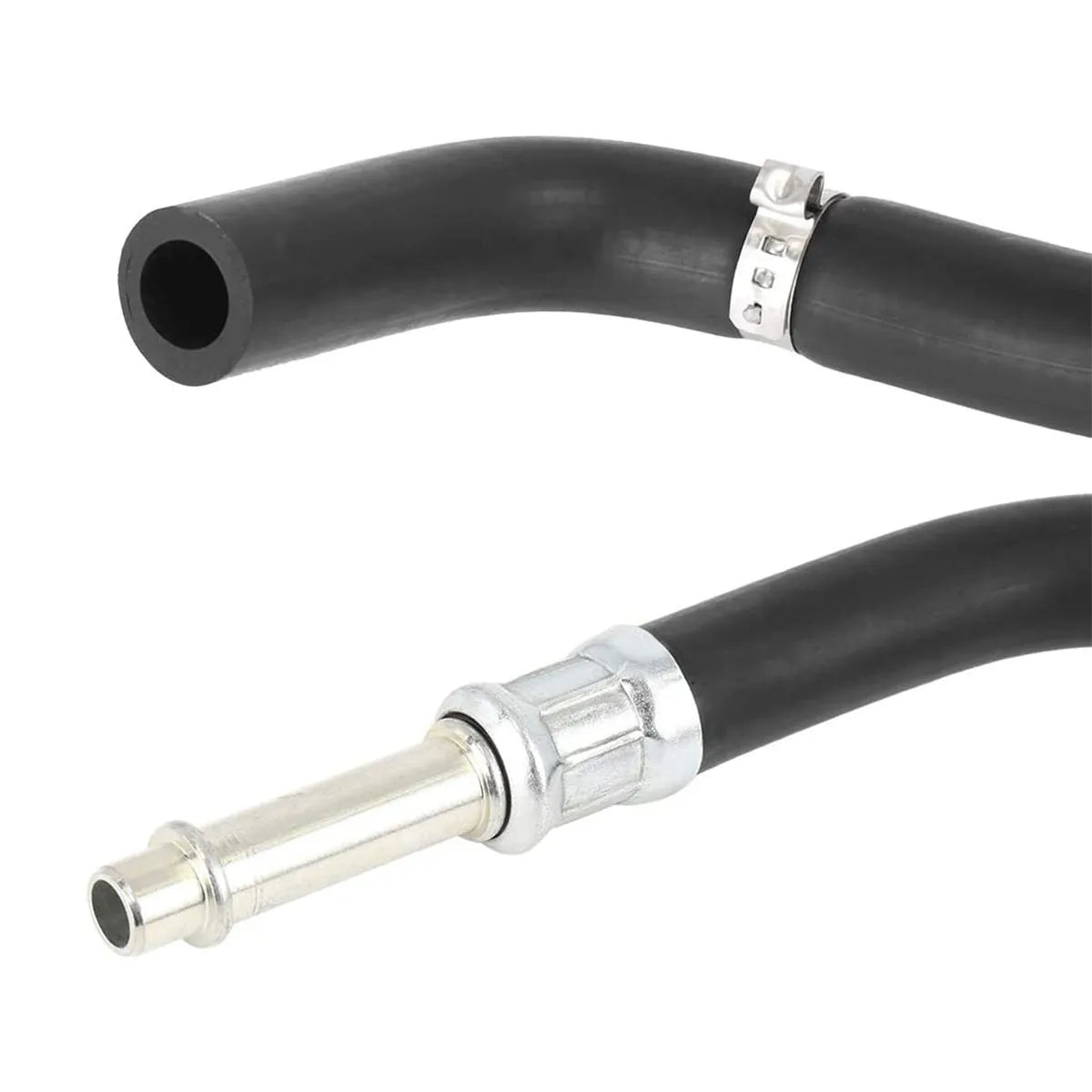 BMW power steering oil pot kit components including plastic tubing and oiler parts