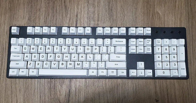 Japanese Russian Korean language PBT heat sublimation keycaps for mechanical keyboards