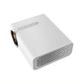 YG530 mini mobile phone projector with LED lens showing wireless same-screen projection functionality