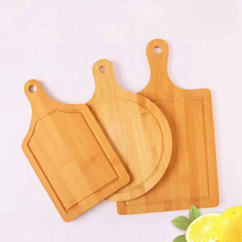 Bamboo fibre multipurpose chopping board pizza board fruit board 33x18cm three styles
