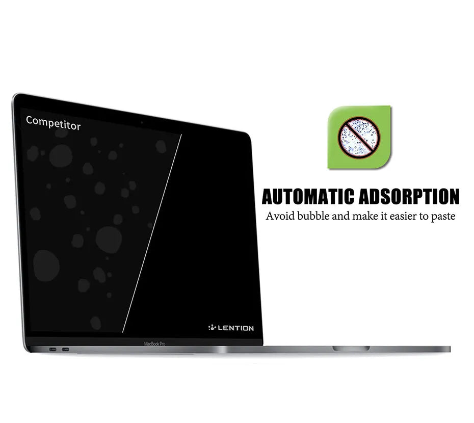 Matte screen protector film for 13-inch MacBook Pro with installation tools