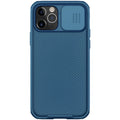 NILLKIN Black Mirror iPhone 12 Pro case with sliding camera cover in black colour