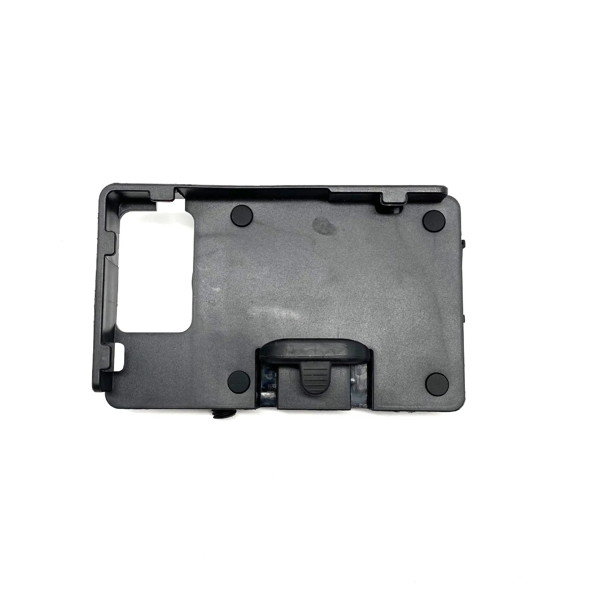 Black ABS plastic motorcycle navigation bracket for BMW R1200GS and R1250GS models