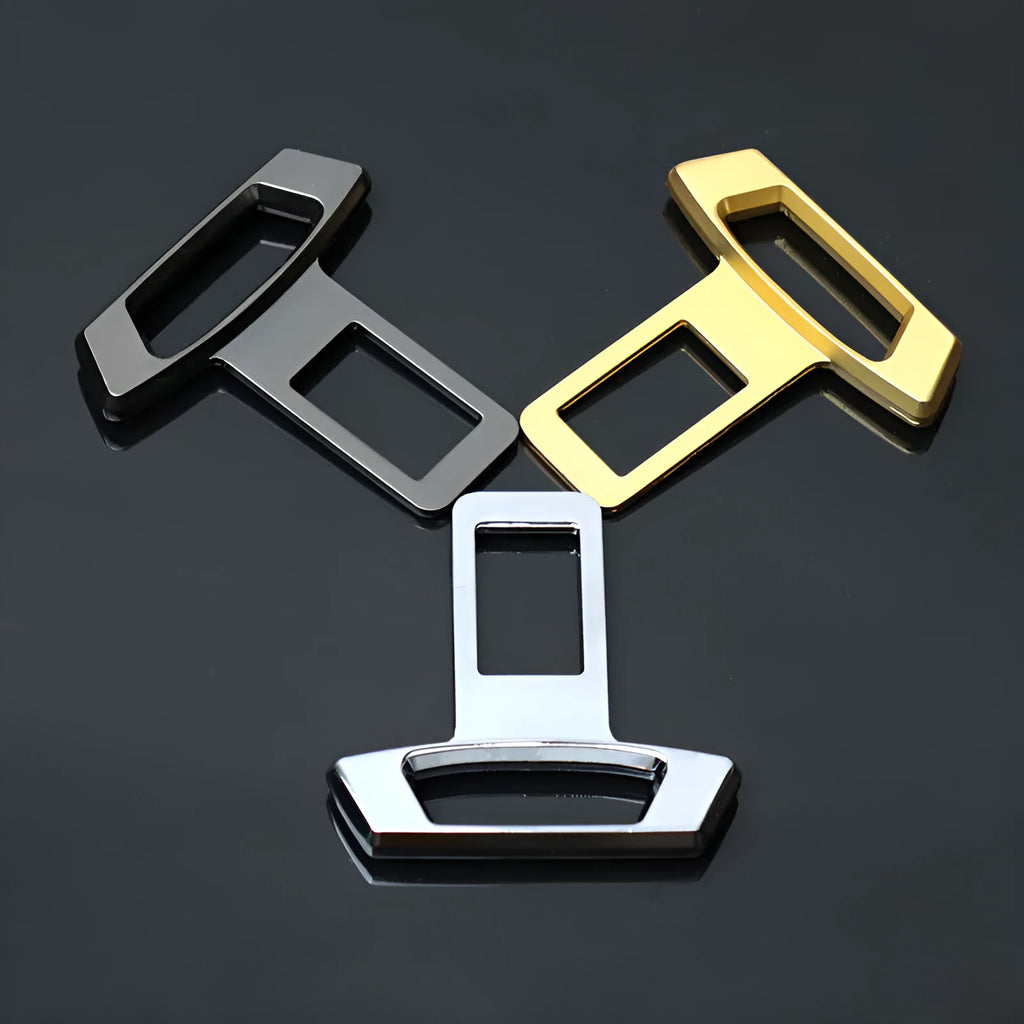 Metal car audio silencer insert in matte black, gold and silver colour options
