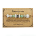 Geometric stone bead bracelet for women in colour 3906 with manual processing