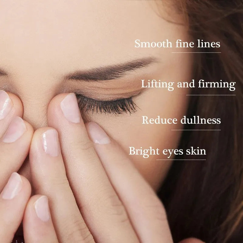 20g tube of peptide anti-dark circle eye cream for puffiness reduction.