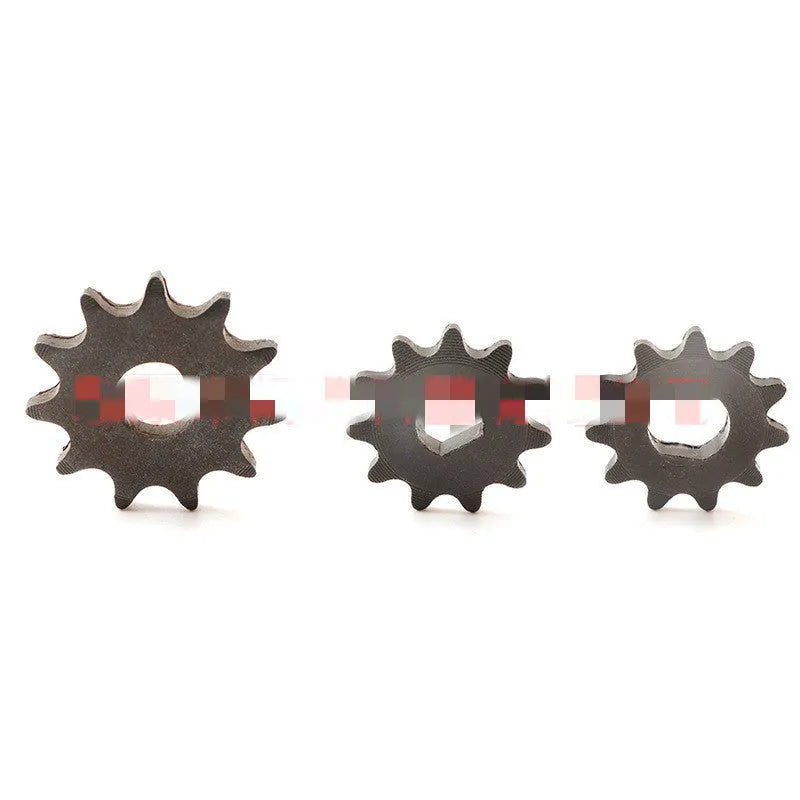 Cast iron 11 tooth non-circular gear for 25hT8F motorcycle chain reduction motor