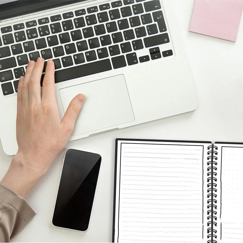 Business Intelligence Notebook with PVC cover, audio recording, and handwriting recognition, A5 size, 181x255 mm