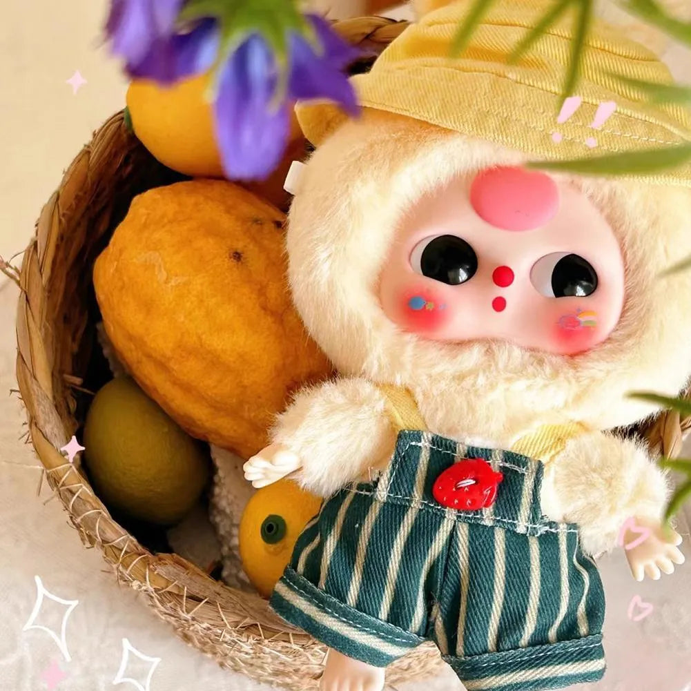 Plush blind box toy decorative hanging creative cute doll random colour single box packaging