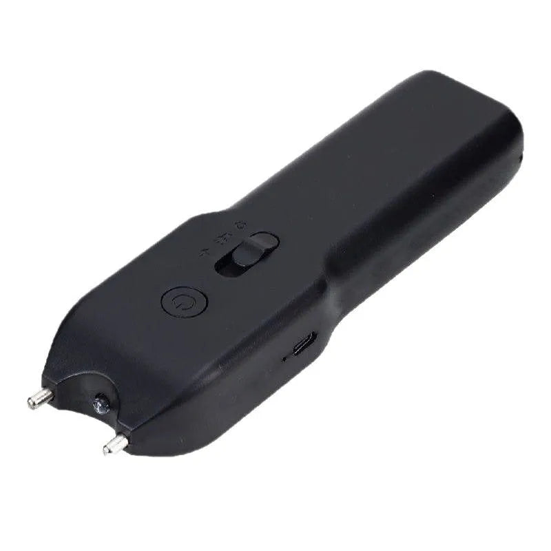 Black electric livestock driving device 180x125x65mm handheld for pigs cattle sheep dogs 17.6W