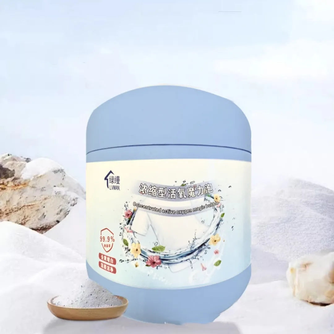 400g bottle of strong decontamination salt fizzer active oxygen bleaching powder for laundry.
