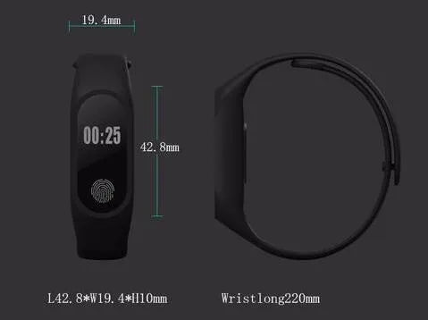 Motion intelligent hand ring fitness tracker on wrist showing heart rate monitoring and multiple colour options.