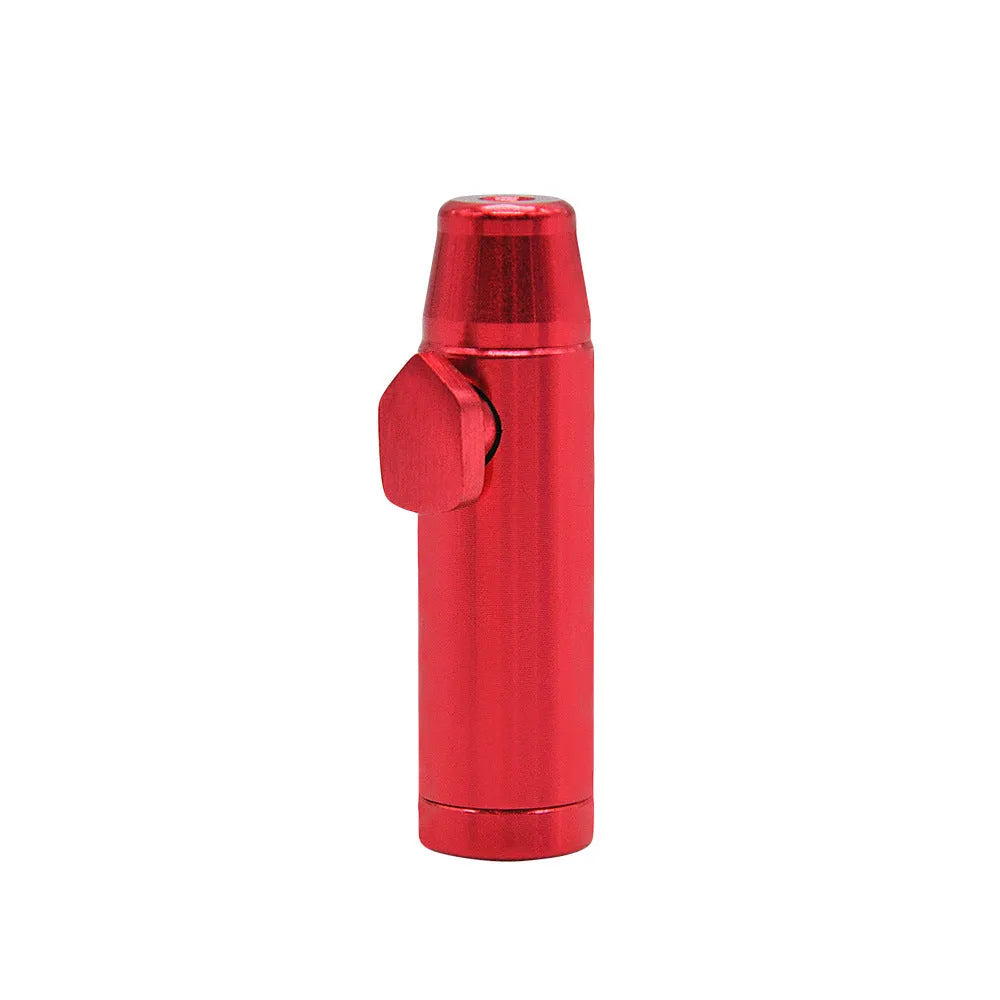 Aluminium alloy cigarette holder with bullet snuff design in multiple colour options
