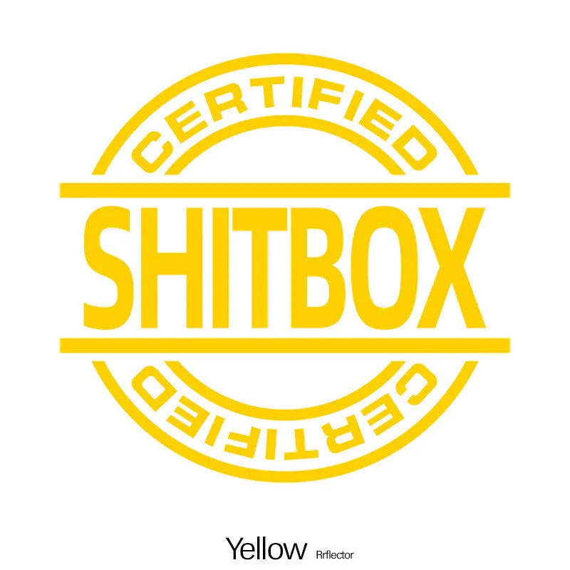 13x12cm car body sticker for adhesive vehicle decoration in various colour options