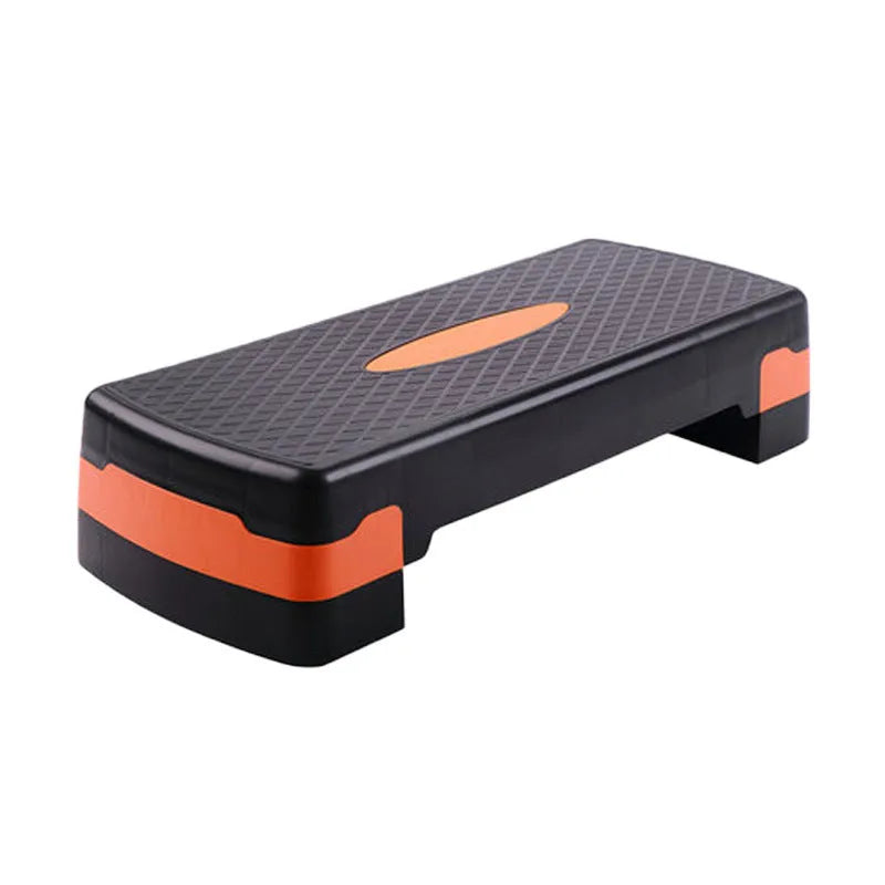 Grey Fit Step aerobic fitness platform measuring 68 by 28 by 15 centimetres.