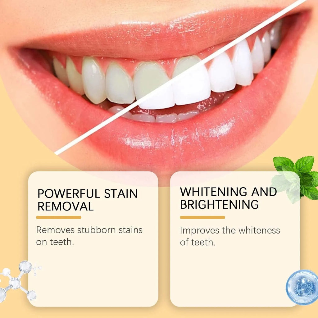 Portable toothbrush pen for oral care with 2ml capacity for teeth cleaning and brightening