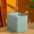 Automatic cat water fountain 1.5L USB mute pump recirculating filtering drinker bowl for cats and pets