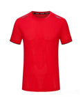 Ice silk quick-drying work T-shirt in loose fit with solid colour options