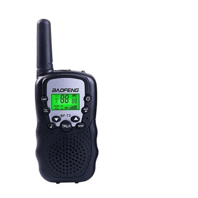 Children's handheld walkie talkie in available colours with 22-channel display