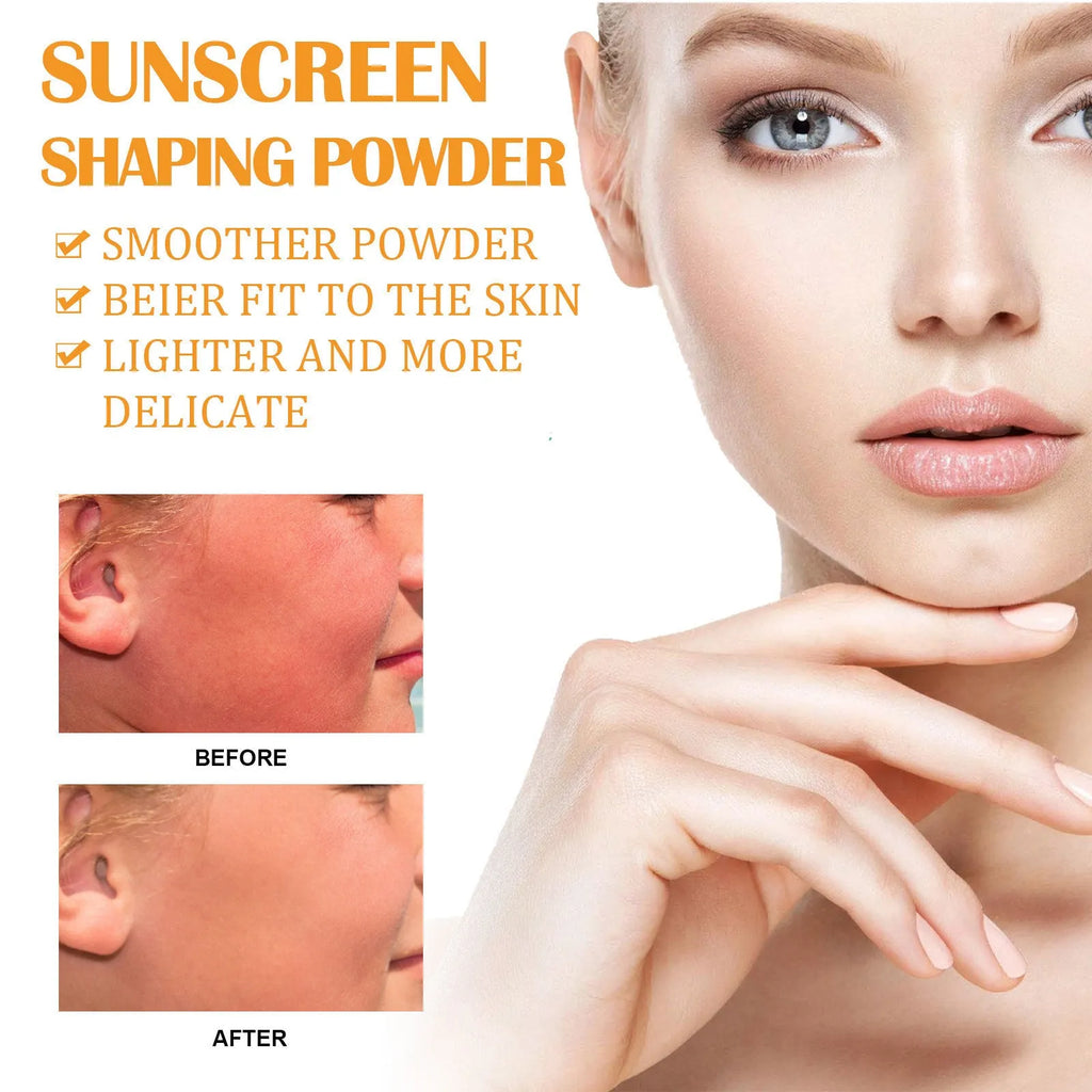 A jar of 8g setting powder for makeup oil control and finishing.