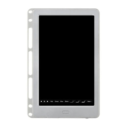 85-inch electronic writing pad with smart pen in stitching appearance design, available in black, dark blue and sky blue