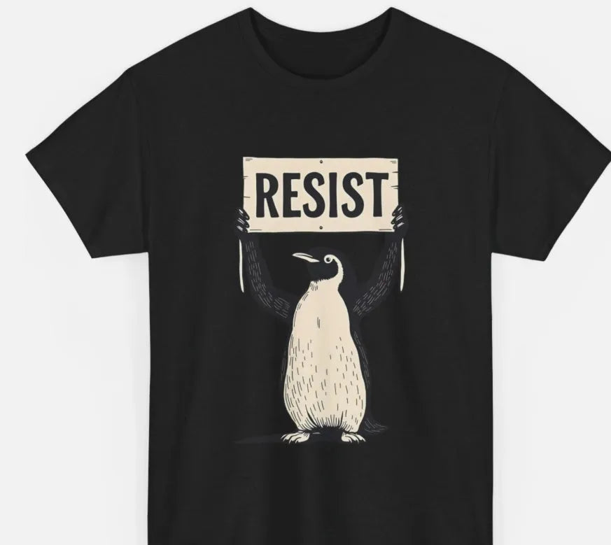 Straight-fit cotton short-sleeve T-shirt with a round neck, shown in black, green, and white.