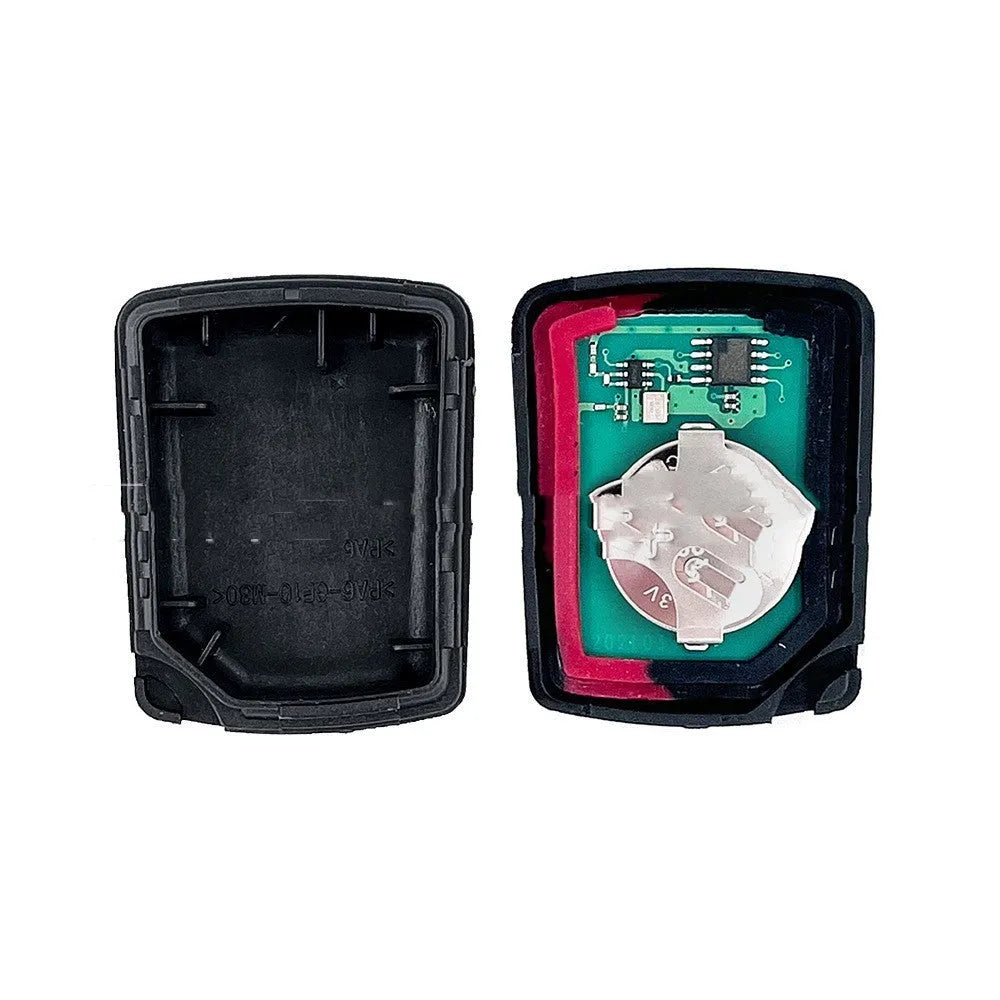 Ford car remote key replacement shell in ABS plastic, shown in 2+1 and 3+1 button style options.