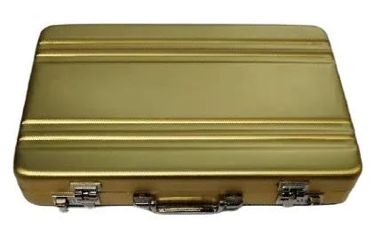Aluminium alloy metal card holder in six colours with 16mm thickness