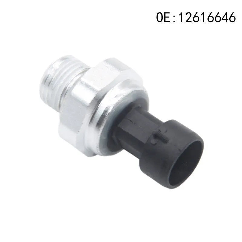 Silver metal fuel pressure sensor with model numbers 12616646 12677836 D1846A