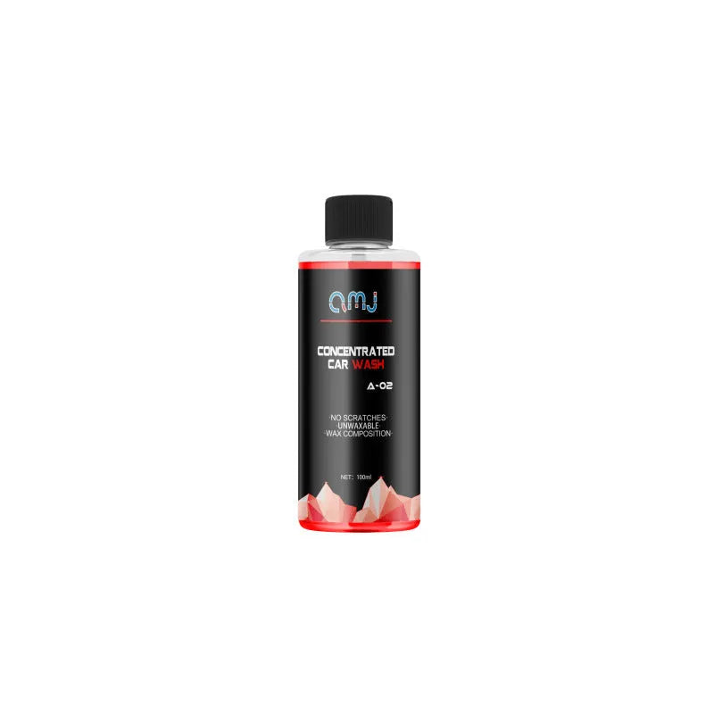 100ml bottle of super concentrated car decontamination and polishing high foam cleaner