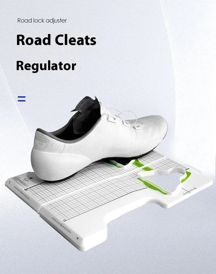 Polypropylene locking plate adjustment tool for bike cleats, shown with SPD, SPD-SL and KEO logos.